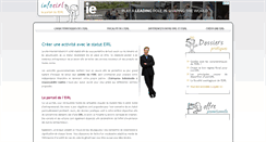 Desktop Screenshot of infoeirl.fr