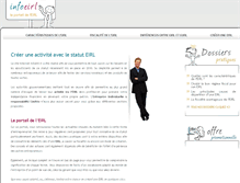 Tablet Screenshot of infoeirl.fr